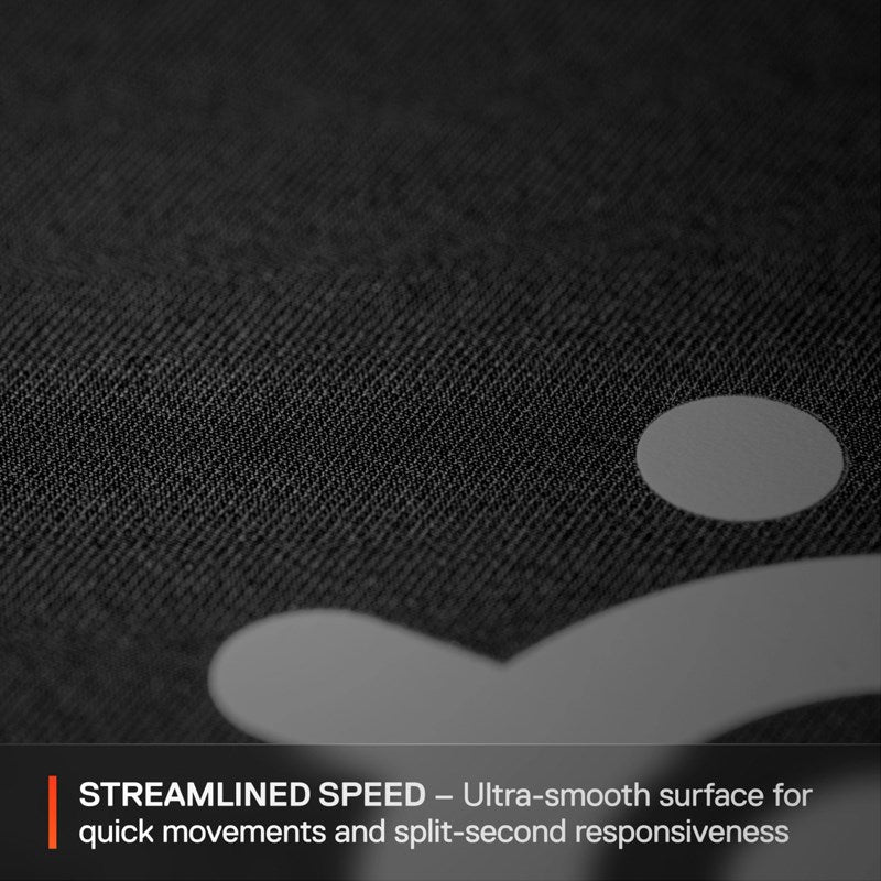 SteelSeries QcK Performance Speed XL Gaming Mousepad (900 x 400 x 3.5 mm) - Black SteelSeries QcK Performance Speed XL Gaming Mousepad (900 x 400 x 3.5 mm) - Black